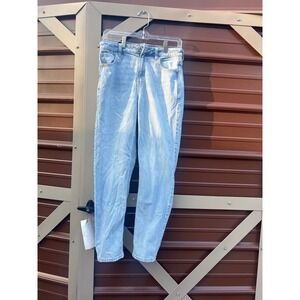 American Eagle Outfitters Womens Jeans Light Wash Straight Leg Size 6